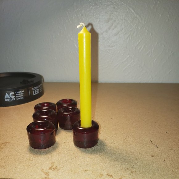 Pottery Barn Accents Pottery Barn Mini Taper Candle Holders Poshmark